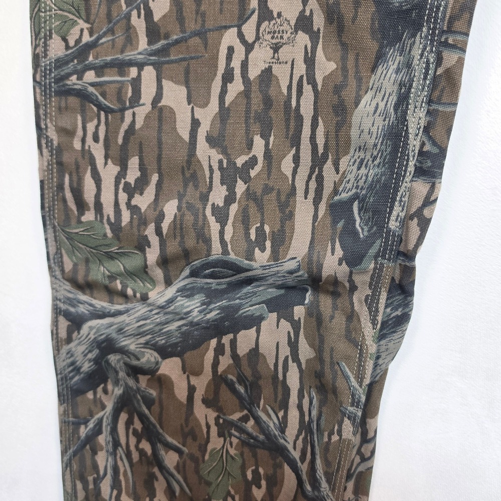 Vintage Carhartt Camo Pants Mens 38x32 Mossy Oak Bottomland USA Hunting RARE - Picture 16 of 16